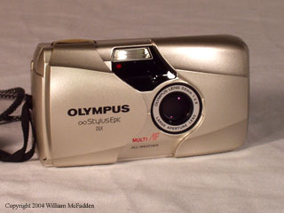 Olympus Stylus Epic, open