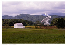 National Radio Astronomy Observatory Green Bank Telescope, August 27. 2017.