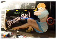B-26C/A-26C Invader 'Dream Girl' on static display at the National Museum of the Air Force on May 22, 2011