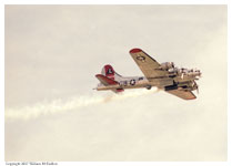 B-17G Flying Fortress 'Yankee Lady' at Rickenbacker Airport, Ohio, on September 29, 2007