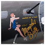 B-17G 'Movie Memphis Belle' at Grimes Field, Urbana, Ohio on May 20, 2018