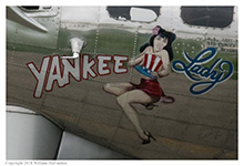 B-17G 'Yankee Lady' at Grimes Field in Urbana, Ohio on May 20, 2018