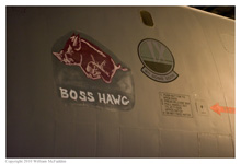 B-1B Lancer 'Boss Hawg' on static display at the National Museum of the Air Force on November 28, 2010