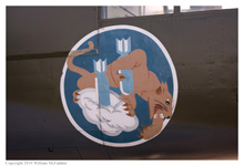 B-25J Mitchell 'Briefing Time' at the National Museum of the Air Force on April 17, 2010 (right side)