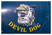 PBJ-1J Mitchell 'Devil Dog' at the National Museum of the Air Force on April 17, 2010