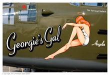 B-25J Mitchell 'Georgie's Gal' at Grimes Field, Urbana, Ohio on November 8, 2013