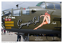 B-25J Mitchell 'Georgie's Gal' at Columbus Airshow on June 16, 2023