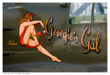 B-25J Mitchell 'Georgie's Gal' at Grimes Field, Urbana, Ohio on November 8, 2013