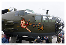 B-25J Mitchell 'Georgie's Gal' at Columbus Airshow on June 16, 2023
