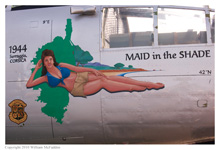 B-25J Mitchell 'Maid in the Shade' at the National Museum of the Air Force on April 17, 2010