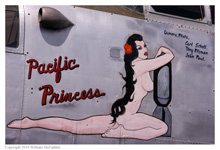 B-25J Mitchell 'Pacific Princess' at the National Museum of the Air Force on April 17, 2010