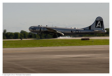 B-29A Superfortress 'Fifi' at Mansfield Lahm, Ohio, on August 27, 2022