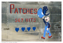 C-123K Provider 'Patches' on static display at the National Museum of the Air Force on November 23, 2012