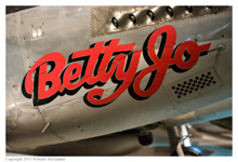 F-82B Twin Mustang 'Betty Jo' on static display at the National Museum of the Air Force on May 22, 2011