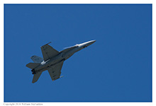 USN F/A-18 Hornet at Vectron Dayton Airshow on June 19, 2016