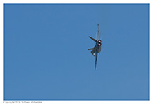 USN F/A-18 Hornet at Vectron Dayton Airshow on June 19, 2016