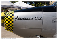 Navion 'Cincinnati Kid' at Lunken Field on July 12, 2019