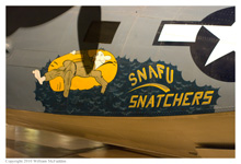OA-10 Catalina 'Snafu Snatchers' on static display at the National Museum of the Air Force on November 28, 2010