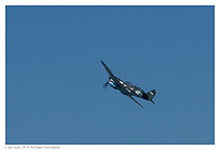 P-40 Warhawk at Vectren Dayton Airshow on June 19, 2016