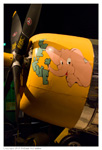 P47D Thunderbolt 'Five by Five' on static display at the National Museum of the Air Force on November 28, 2010