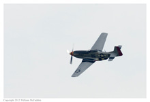 P-51D Mustang 'Gentleman Jim' at Grimes Field, Urbana, Ohio, on April 15, 2012