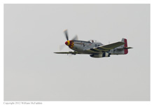 P-51D Mustang 'Gentleman Jim' at Grimes Field, Urbana, Ohio, on April 15, 2012
