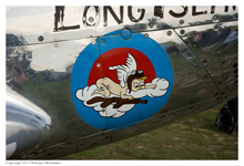 P-51D Mustang 'Dakota Kid II' at the 2012 Gathering of B25s at Grimes Field, Urbana, Ohio on April 15, 2012