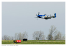 P-51D Mustang 'Petie 2nd' at Grimes Field, Urbana, Ohio, on April 15, 2012