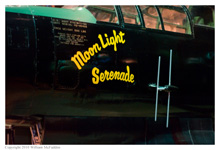 P-61C Black Widow 'Moon Light Serenade' on static display at the National Museum of the Air Force on November 28, 2010