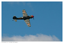 Red Thunder Yak-52 at Vinton County Airport on September 20, 2015