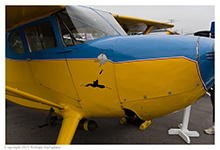 Historical Aircraft Squadron Stinson 10 at Columbus Airshow on June 16, 2023