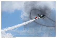 Replica Japanese aircraft at Vectren Dayton Airshow on June 19, 2016; replica was made for the 1970 film 'Tora, Tora Tora'