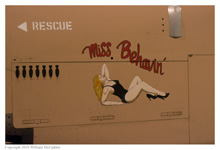 Tornado GR1 'Miss Behavin' on static display at the National Museum of the Air Force on November 28, 2010