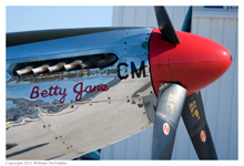 TP-51C 'Betty Jane' at Bolton Field on August 11, 2011
